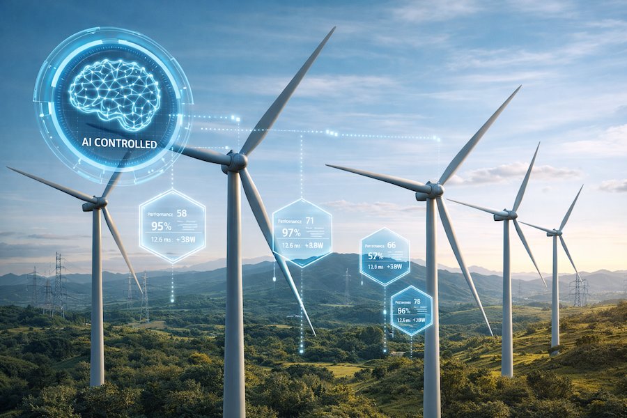 Så kan AI förbättra och effektivisera vindkraften